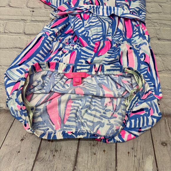 Lilly Pulitzer Women Strapless Ritz Romper Size Small Boho Colorful D043 -5 - Picture 11 of 16